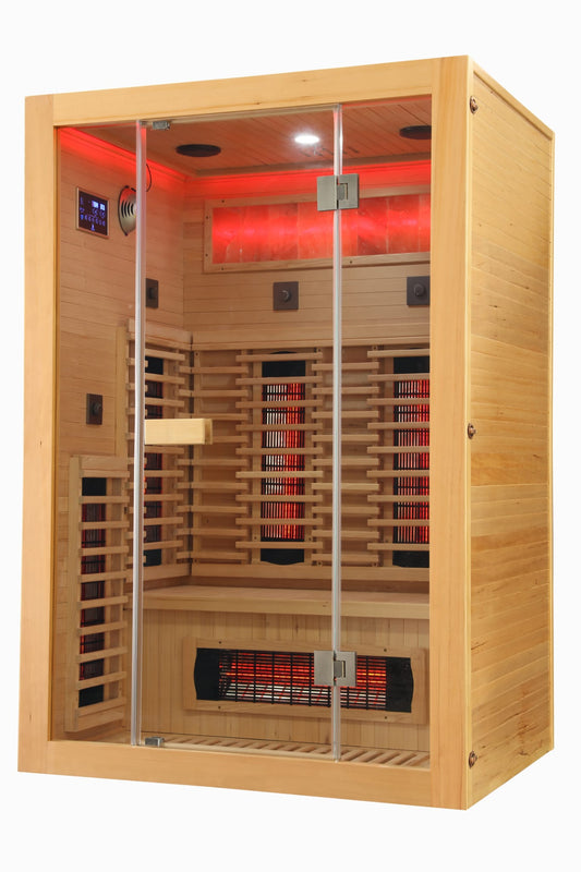 HotBox2 Indoor Infrared Sauna 2 Seater 13 AMP