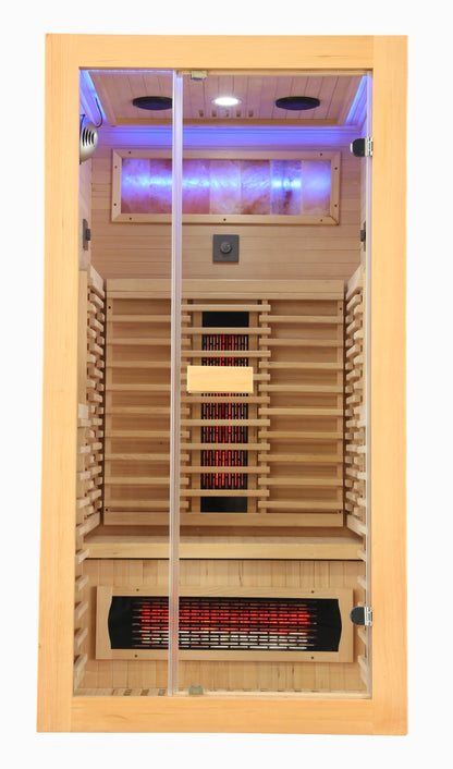 HotBox1 Indoor Infrared Sauna 1 Seater 13 AMP