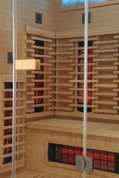 HotBox2 Indoor Infrared Sauna 2 Seater 13 AMP