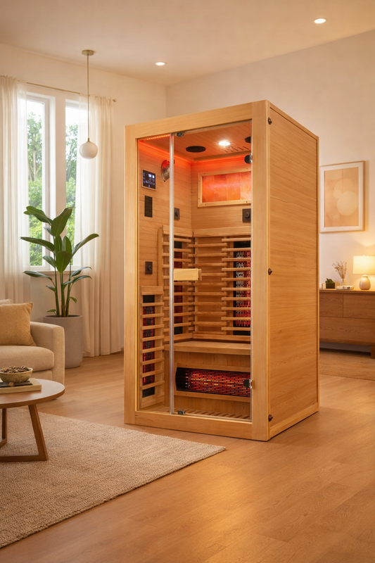 HotBox1 Indoor Infrared Sauna 1 Seater 13 AMP